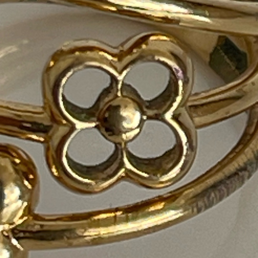 LOUIS VUITTON Flower Full Ring - Picture 8 of 8